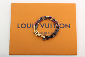 Louis Vuitton LV three-color colorful splicing tempered bamboo bracelet-0105  
