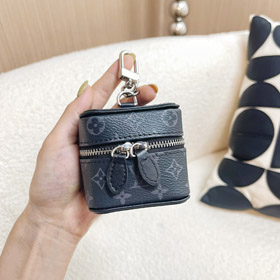 Louis Vuitton LV Mini Cosmetic Bag Coin Purse Keychain Pendant-0427  